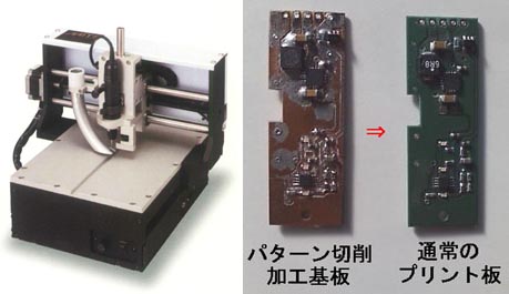 基板パターン切削加工機